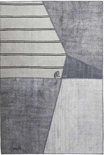 Ковер в стиле пэчворк Metropole из конопли