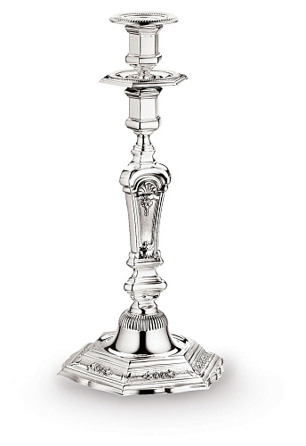 Подсвечник шестиугольный Silver Hexagonal Candlestick
