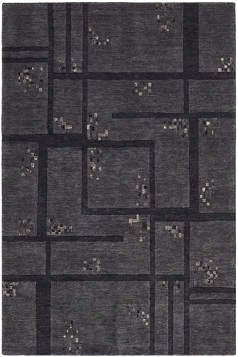 Эксклюзивті қолмен тоқылған кілем Basalt Grid