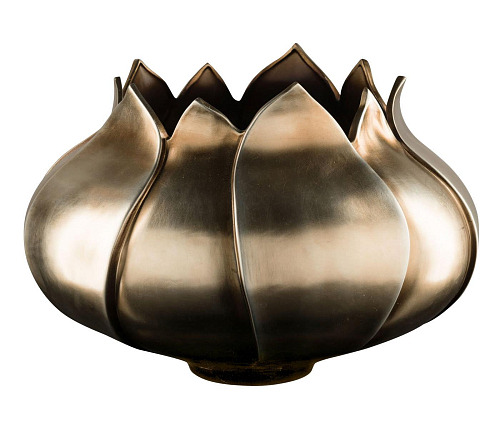 Tulip жез вазасы