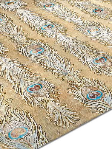 Роскошный ковер ручной работы Feathers Lane