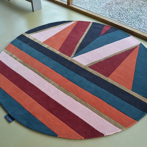 Ковер круглый Sahara Burgundy 56105