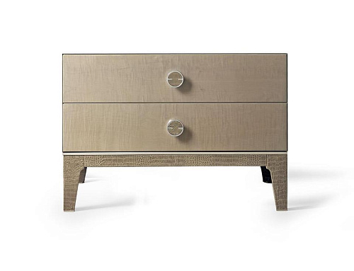 Тумба прикроватная с двумя ящиками 80