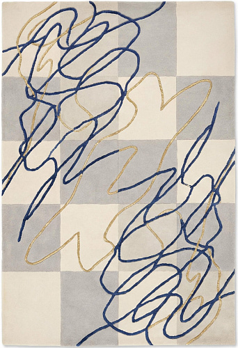 Эксклюзивный ковер ручной работы Calligraphic Flow