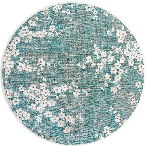 Круглый ковер Lake Blue 9850