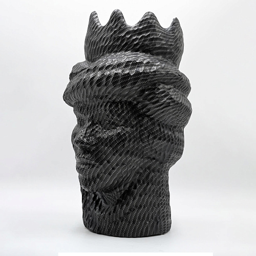 Скульптура серая Moor's Head