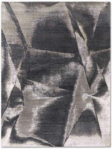 Роскошный ковер угольного цвета