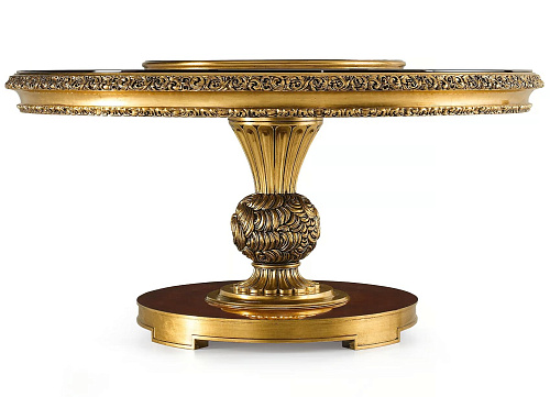 Круглый классический обеденный стол Italian