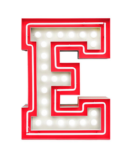 Декоративный светильник Enchanting Letter E