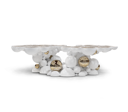 Журнальный стол Orbit White