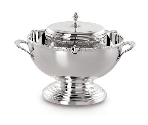 Икорница посеребрённая Silver Caviar Bowl