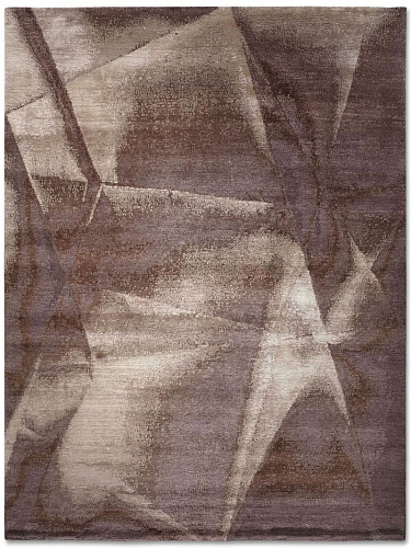 Роскошный ковер коричнево-оливкового цвета