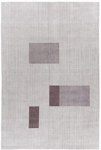 Ковер Viscose Lines Three из вискозы ручной работы