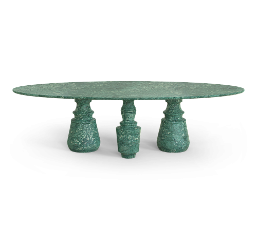 Овальный обеденный стол Obsidian Oval XL Guatemala