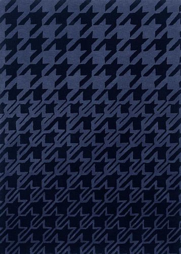 Ковер Houndstooth Dark Blue